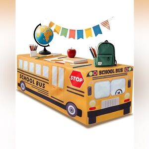 School Bus Play Tent / Tablecloth for Kids